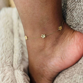 CHAINE DE CHEVILLE FLORA