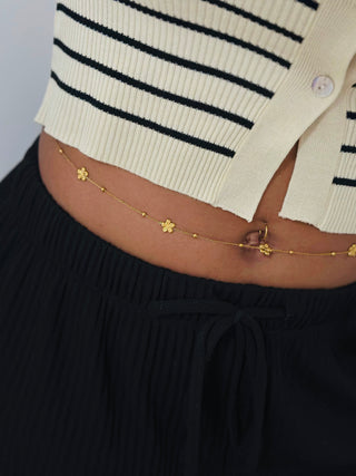 CHAINE DE TAILLE FLORA