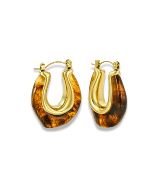 BOUCLES D’OREILLES AMBRE